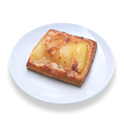 Tarte feuilletée poires