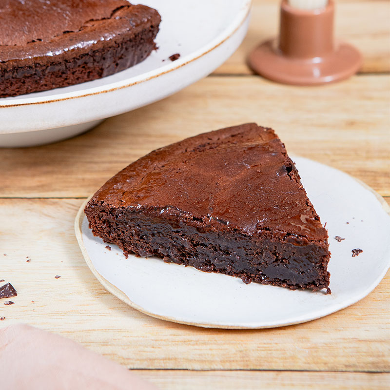 Part de moelleux au chocolat