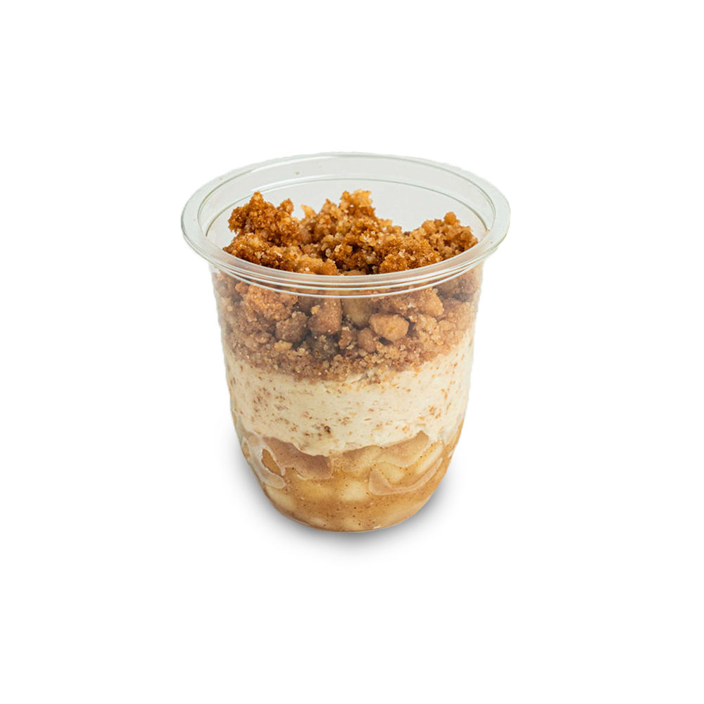 Verrine pommes canelle Alsacienne