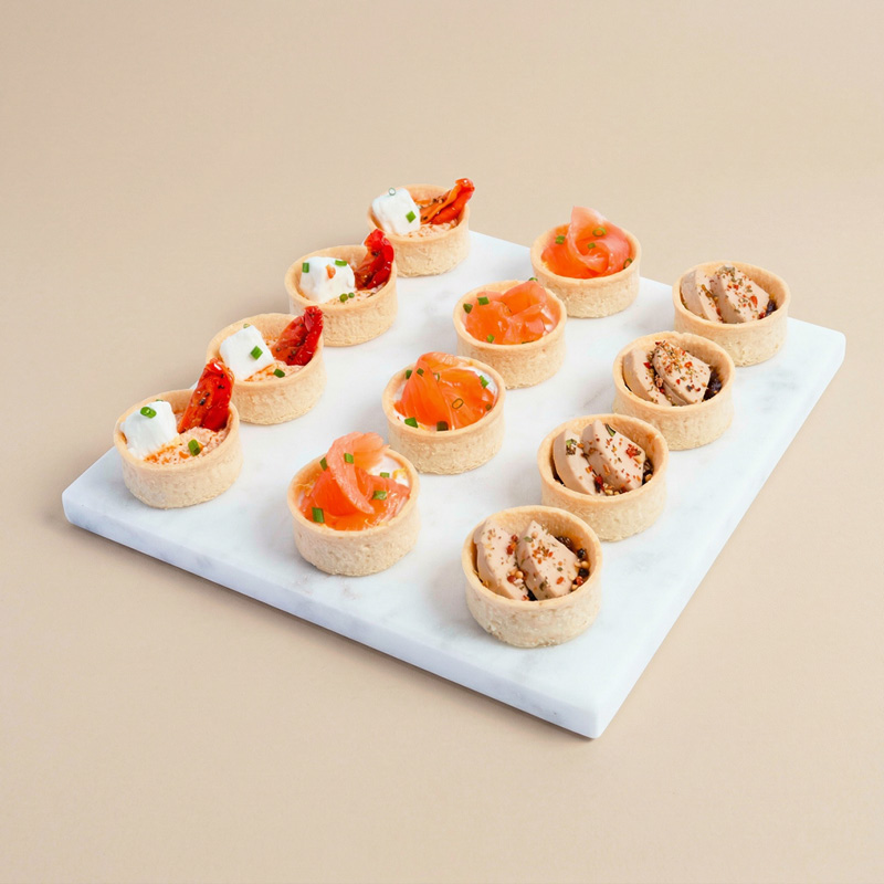 Mini tartelettes salées 