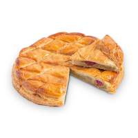 Galette framboise pistache