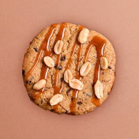 Cookie Caramel cacahuètes