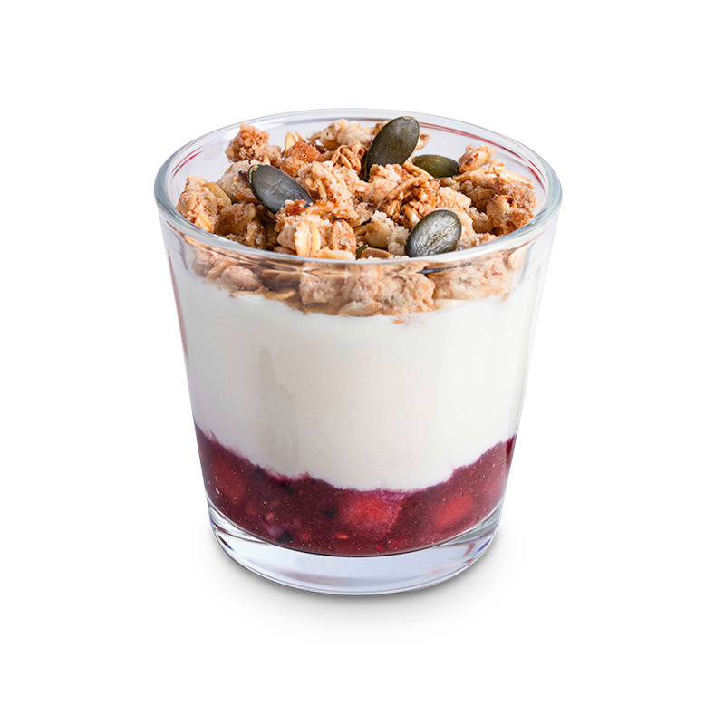 Super verrine protéinée