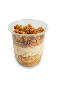 Verrine pommes canelle Alsacienne