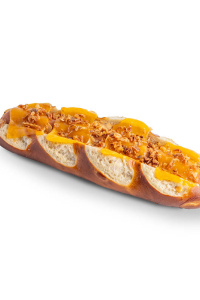 cheesy hot dog