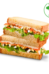 Sandwich brioché Œuf Mimosa